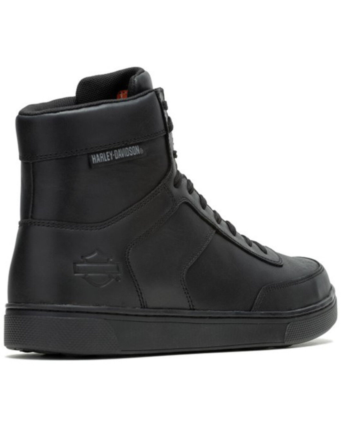 Image #2 - Harley Davidson Men's Grady Motorcycle Sneakers, Black, hi-res