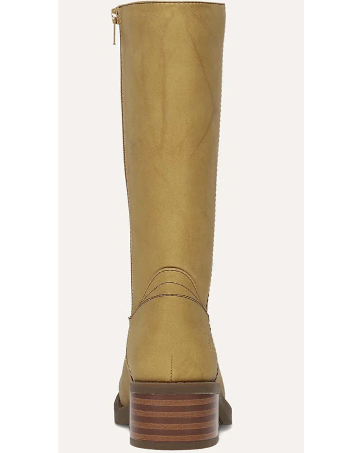 Image #4 - Frye & Co Girls' Miranda Tall Fashion Boots - Broad Square Toe, Yellow, hi-res