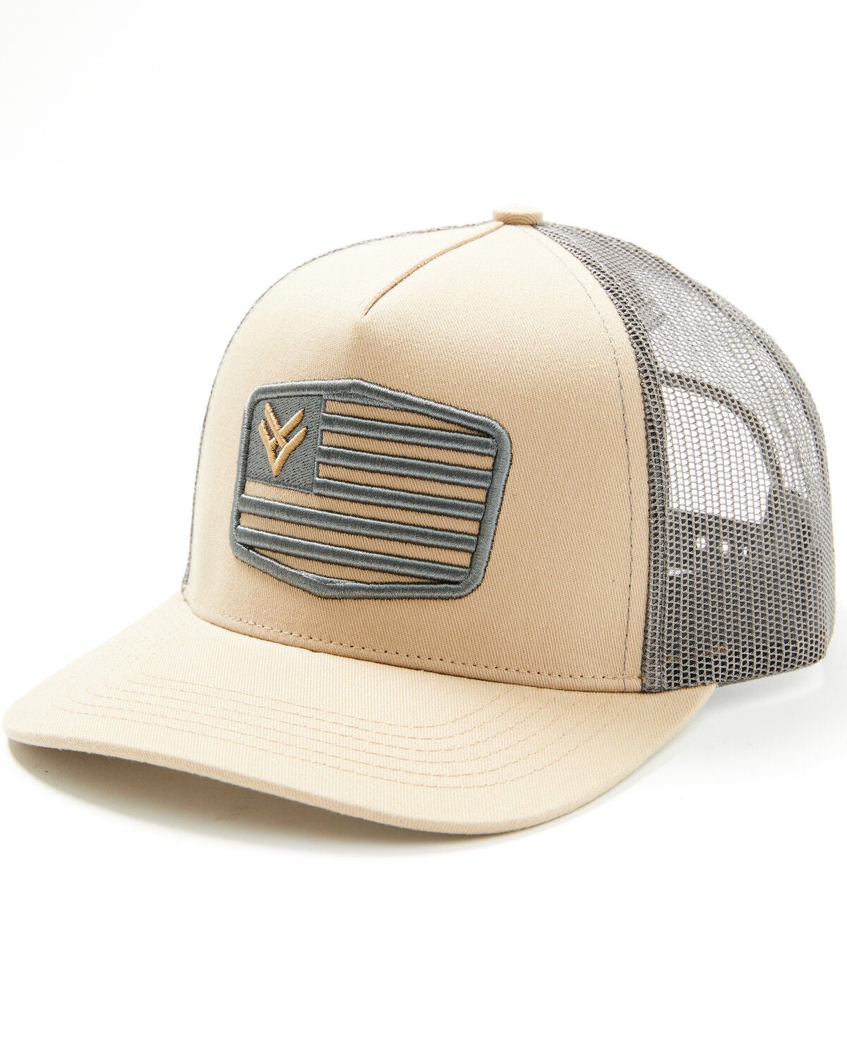 Hawx Men's Oakley American Flag Ball Cap, Tan, hi-res