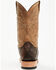 Image #5 - Cody James Men's Exotic Caiman Western Boots - Broad Square Toe , Brown, hi-res
