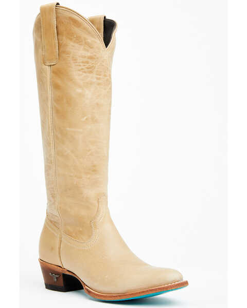 Image #1 - Lane Women's Plain Jane Western Boots - Round Toe, Caramel, hi-res