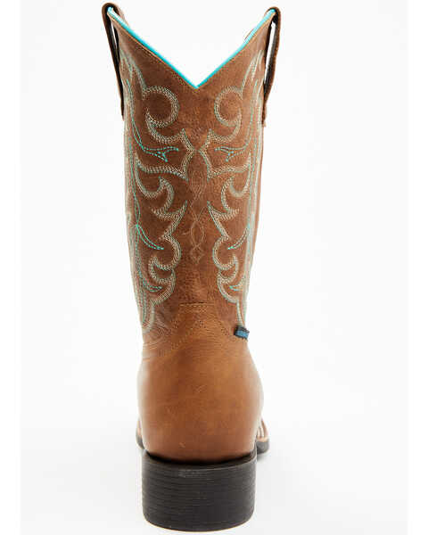Image #5 - Shyanne Women's Aries Western Performance Boots - Square Toe, Brown, hi-res
