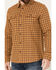 Image #3 - Brothers and Sons Men's Borden Everyday Plaid Print Long Sleeve Button-Down Flannel Shirt, Dark Yellow, hi-res