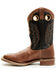 Image #3 - Laredo Men's 11" Western Boots - Broad Square Toe, Black, hi-res