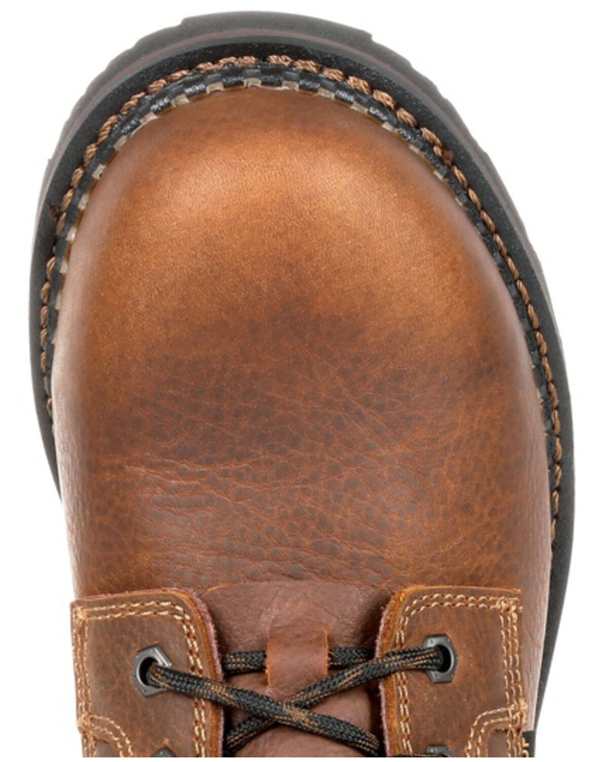 Image #6 - Georgia Boot Men's Giant Revamp Waterproof Work Boots - Steel Toe, Brown, hi-res