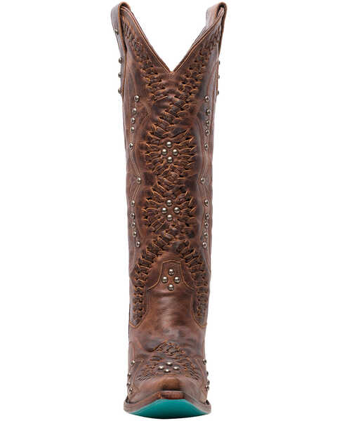 Image #4 - Lane Women's Cossette Western Boots - Snip Toe, Cognac, hi-res