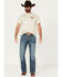 Image #1 - Ariat Men's Low Rise M7 Legacy Stretch Drifter Slim Fit Stretch Bootcut Jeans, Blue, hi-res