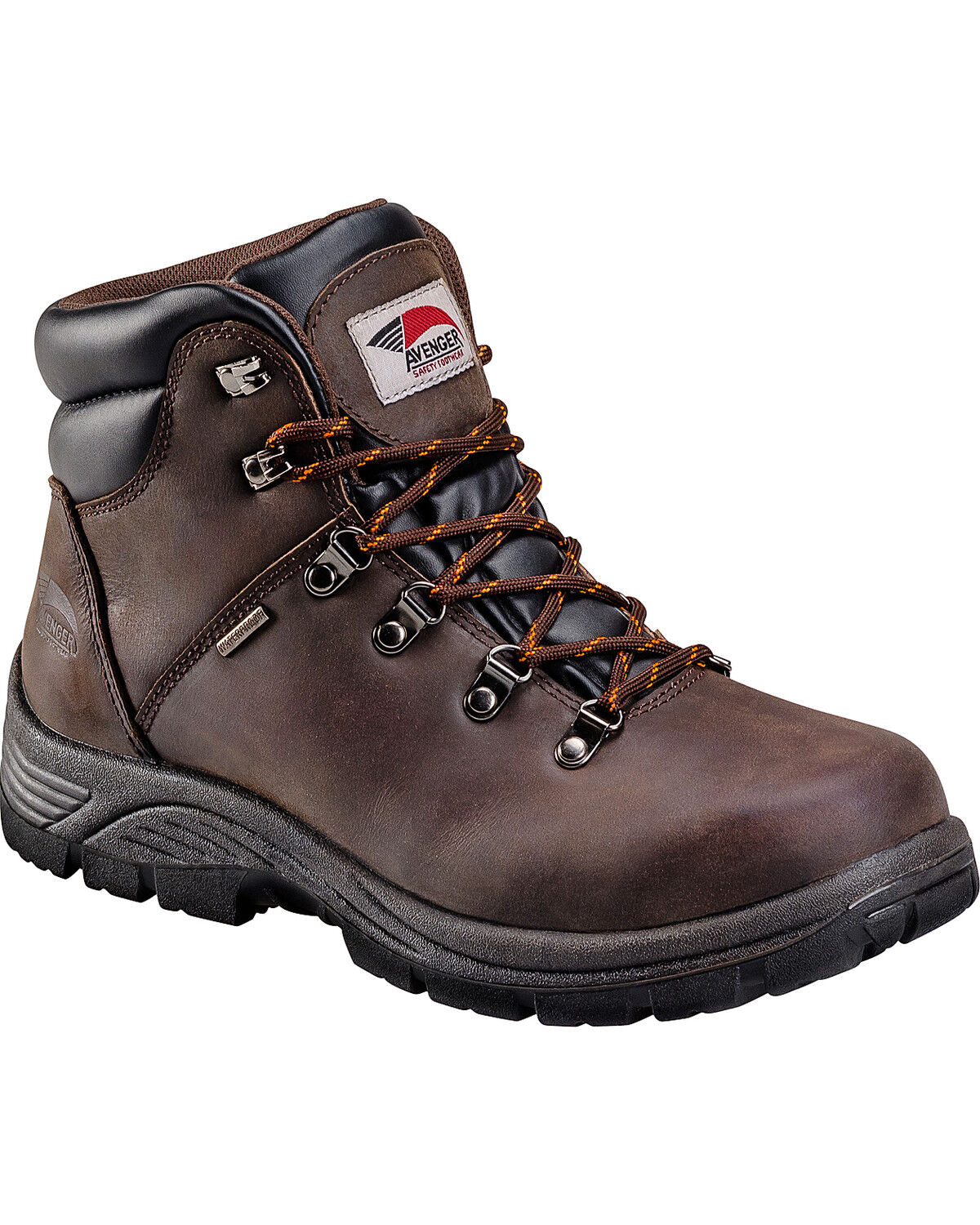 Image #1 - Avenger Men's Waterproof Hiker EH Work Boots - Round Toe, , hi-res