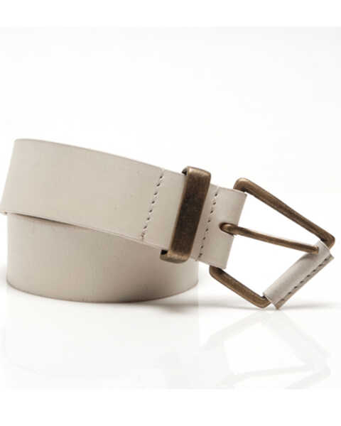 Image #1 - Free People Women's Getty Leather Belt, Tan, hi-res
