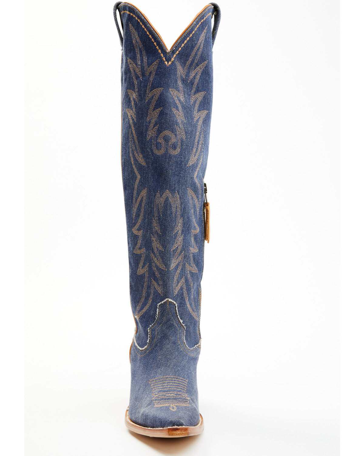 Image #4 - Idyllwind Women's Gwennie Denim Tall Western Boots - Snip Toe, , hi-res