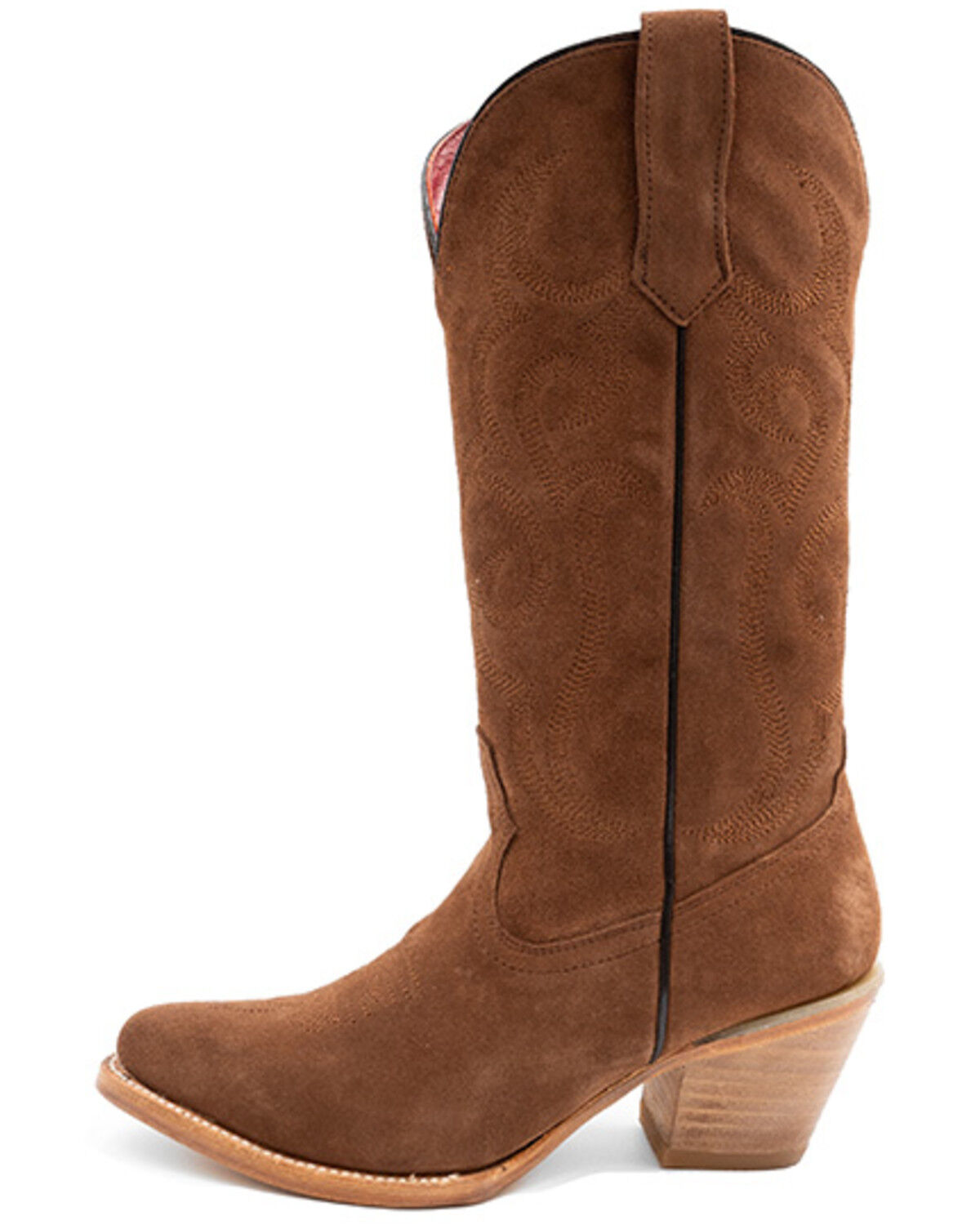 Image #3 - Ferrini Women's Quinn Roughout Western Boots - Round Toe, , hi-res