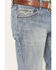 Image #2 - Rock & Roll Denim Men's Pistol Medium Wash Straight Reflex Stretch Denim Jeans, Medium Wash, hi-res