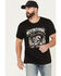 Image #1 - Moonshine Spirit Men's Let It Roll Short Sleeve Graphic T-Shirt, Black, hi-res