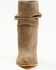 Image #4 - Cleo + Wolf Women's Dani Western Booties - Snip Toe, Taupe, hi-res