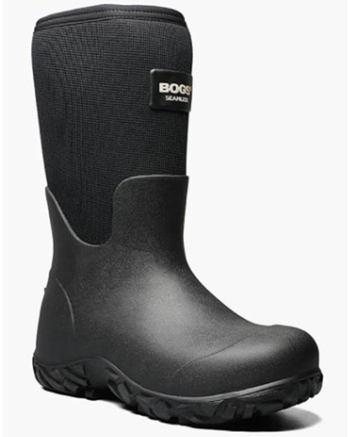 Image #1 - Bogs Men's Workman Waterproof Work Boots - Composite Toe, Black, hi-res