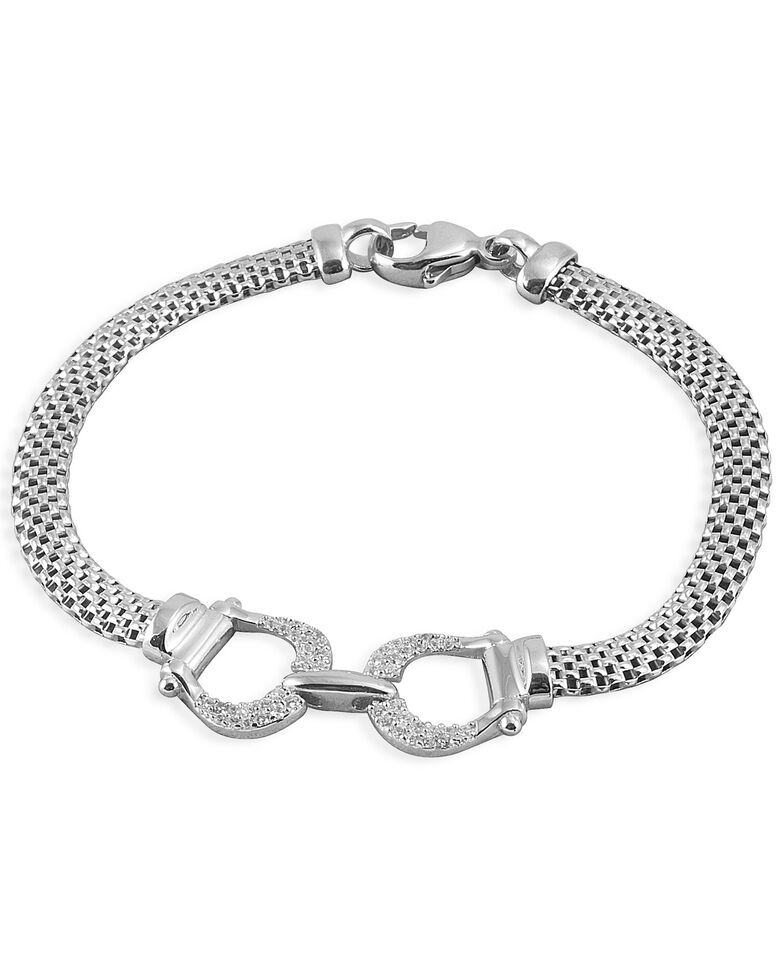 Kelly Herd Women's Bit Bracelet, Silver, hi-res