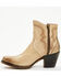 Lucchese Women's Karla Fashion Booties - Round Toe, Natural, hi-res