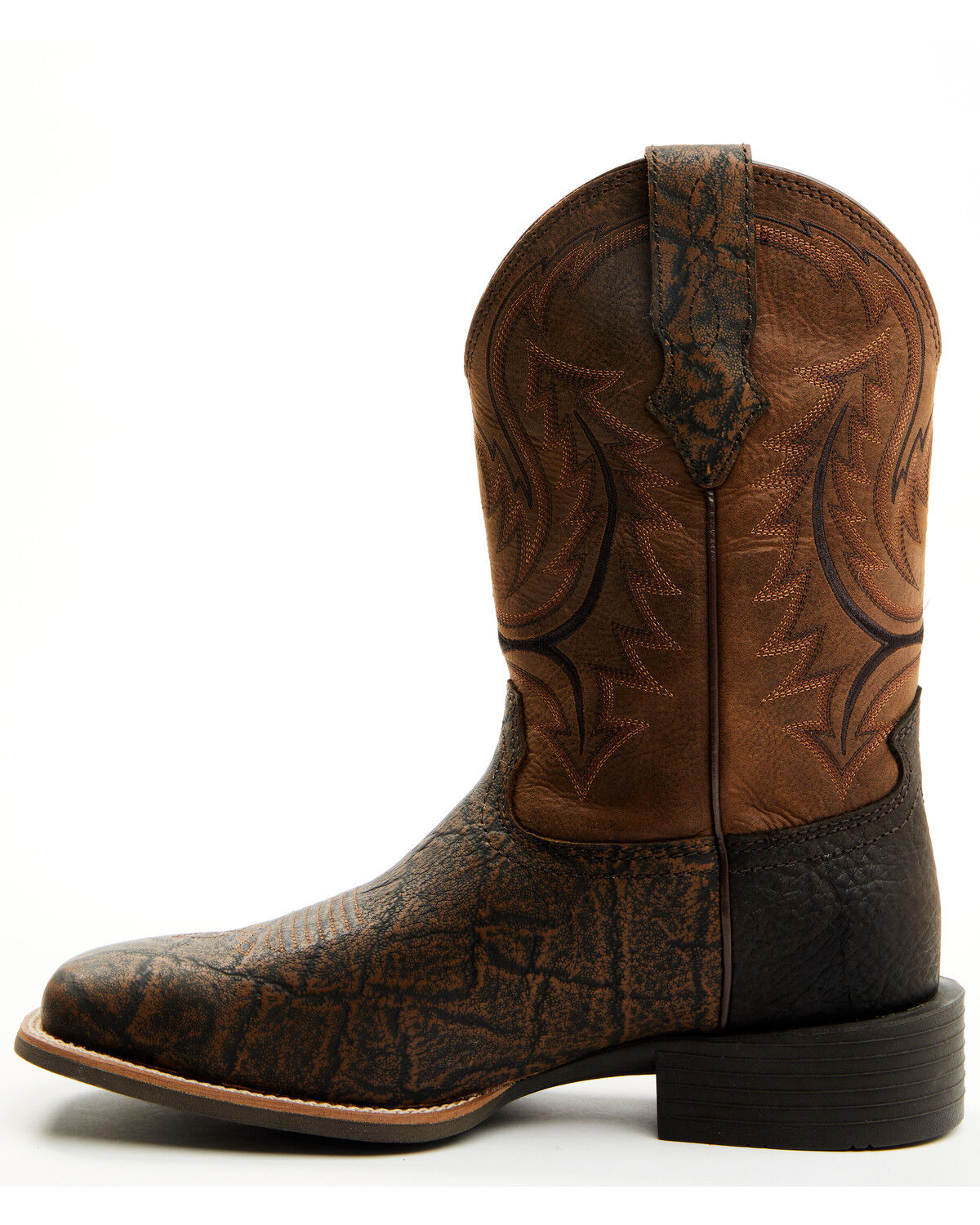Image #3 - Cody James Men's Force Performance Western Boots - Broad Square Toe, Brown, hi-res