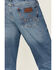 Image #4 - Wrangler Retro Men's Medium Wash Andalusian Relaxed Bootcut Stretch Denim Jeans - Long, Medium Wash, hi-res