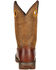 Image #7 - Durango Rebel Men's Saddle Western Boots - Round Toe, Brown, hi-res