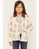 Image #1 - Shyanne Girls' Francis Cowboy Boot Snap Quilted Jacket, Oatmeal, hi-res