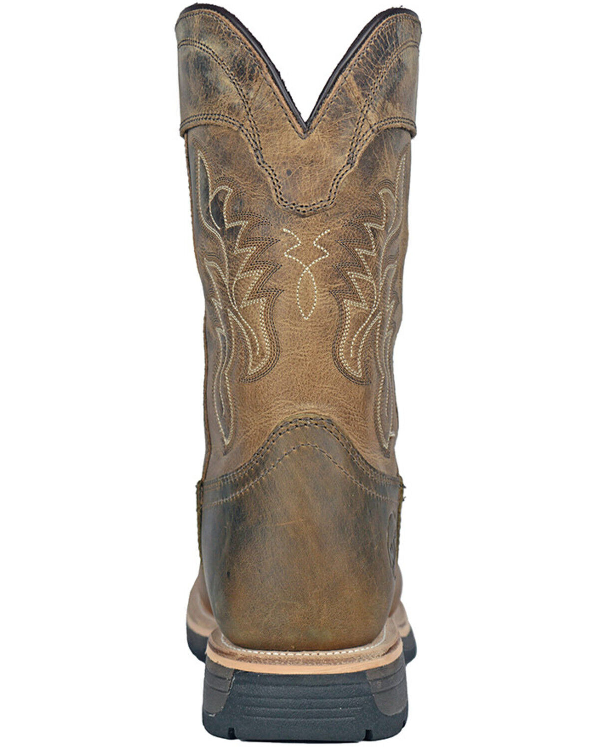 Image #5 - Hoss Men's Distressed Pull-On Waterproof Work Boots - Composite Toe, Brown, hi-res