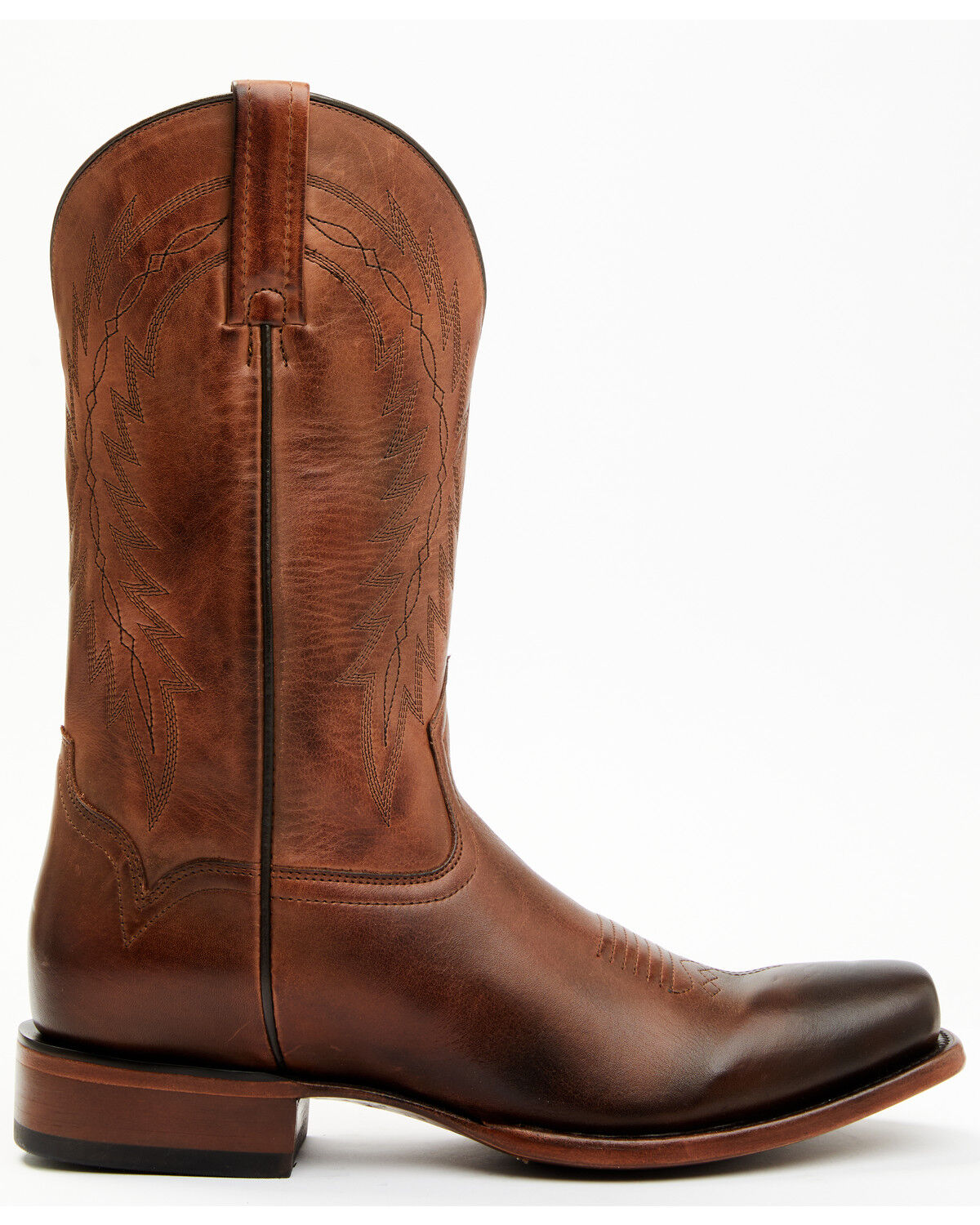 Image #2 - Cody James Men's Handcrafted Western Boots - Square Toe, Brown, hi-res