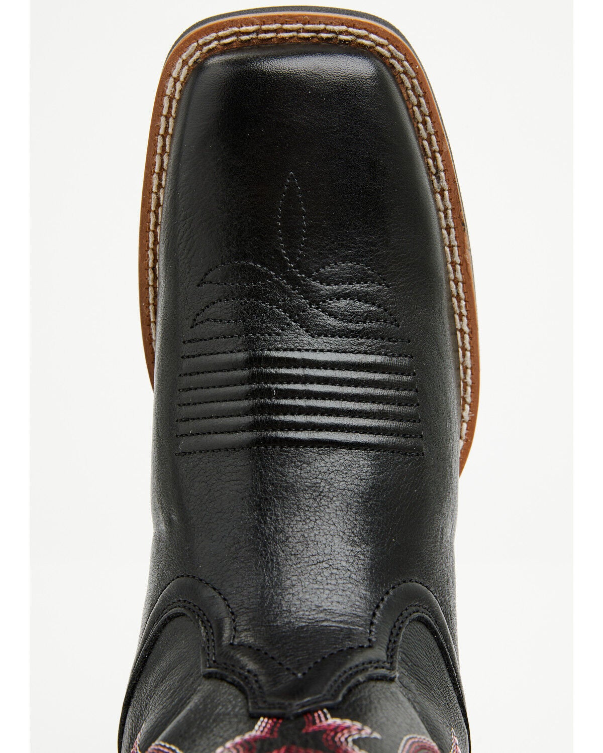 Image #6 - Ariat Women's Olena Performance Western Boots - Broad Square Toe, Black, hi-res