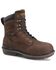 Image #1 - Carolina Men's 8" Dormite Insulated Waterproof Work Boots - Composite Toe, Dark Brown, hi-res