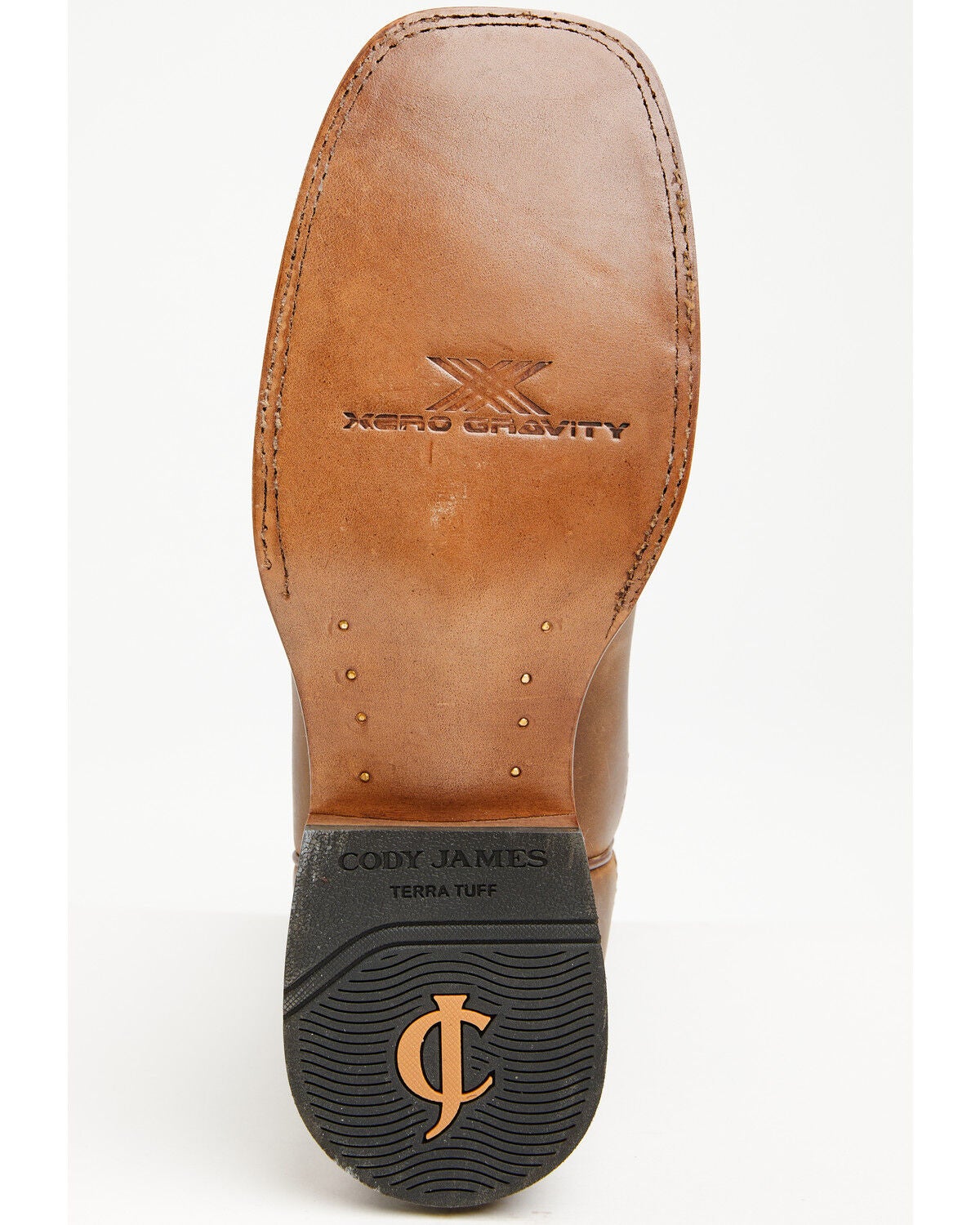 Image #7 - Cody James Men's The Xero One Performance Western Boots - Broad Square Toe, Brown, hi-res