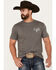 Image #3 - Buckwear Men's Belong To The Brave Short Sleeve Graphic T-Shirt, , hi-res
