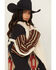 Image #2 - Wrangler X Lainey Wilson Women's Southwest Coat, Black, hi-res