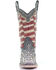 Corral Women's Blue Jeans Stars & Stripes Western Boots - Square Toe, Blue, hi-res