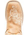 Image #6 - Shyanne Girls' Little Lasy Floral Embroidered Western Boots - Broad Square Toe, Tan, hi-res