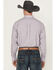 Image #4 - Ariat Men's Solid Long Sleeve Button-Down Western Shirt, Light Purple, hi-res