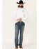 Kimes Ranch Men's White KR2 Performance Logo Long Sleeve T-Shirt , White, hi-res