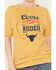 Image #3 - Brew City Beer Gear Women's Coors Short Sleeve Graphic Tee, Mustard, hi-res