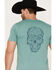 Image #4 - Moonshine Spirit Men's Sugar Skull Short Sleeve Graphic T-Shirt, , hi-res