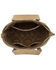 Image #3 - Wrangler Women's Cowhide Embossed Crossbody Tote Bag, Tan, hi-res