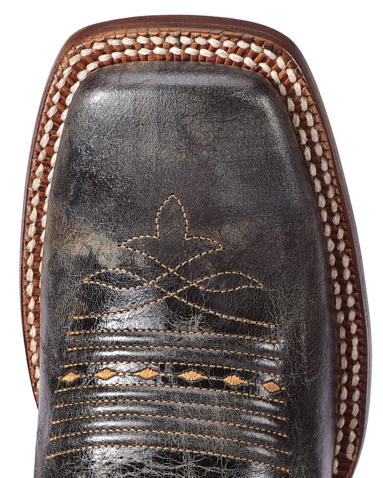 black vaquera boots