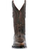 Image #4 - Durango Men's Santa Fe™ Whiskey Western Boots - Snip Toe, Brown, hi-res