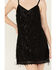 Image #3 - Shyanne Women's Fringe Slip Mini Dress, Black, hi-res