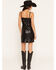 Image #4 - Wonderwest Women's Wild Western Sequins Mini Dress, Black, hi-res