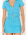 Image #3 - Show Me Your Mumu Women's Belted Mini Dress, Blue, hi-res