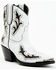 Image #1 - Idyllwind Women's Fiore Booties - Round Toe, White, hi-res