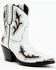 Image #1 - Idyllwind Women's Fiore Booties - Pointed Toe , White, hi-res