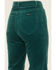Rolla's Women's East Coast High Rise Corduroy Flare Pants, Green, hi-res