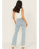 Image #3 - Levi's Women's Light Wash Different Route High Rise 726 Flare Stretch Denim Jeans, Light Wash, hi-res