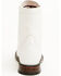 Image #5 - Justin Women's McKlean Lace-Up Boots - Round Toe, White, hi-res