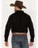 Image #4 - Panhandle Select Men's Solid Long Sleeve Button-Down Western Shirt, Maroon, hi-res